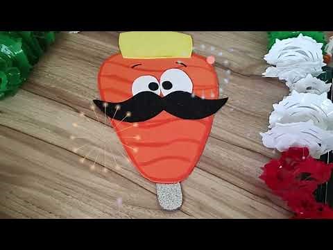 Trompo al pastor en fomy, decoraciones para fiestas patrias