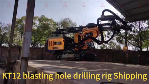 Crawler Blast Hole Drill Rig Kt12 Large Dth Blast Hole Drill Rig for Open Pit Mine Integrated Surface Mine Drill Rig