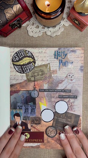 Cozy Harry Potter Theme for Journaling and Scrapbooking
