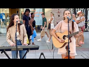 DANCE MONKEY - Tones and I | Mom Daughter Duet - Ella & Karolina Protsenko