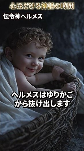 【眠れる癒しの神話解説】誕生したその日に神を欺く、伝令神ヘルメスの驚異的な知略【ギリシャ神話】