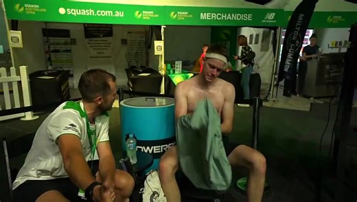 Replay - Squash Australian Open 2026 - Rd1 - Joseph White v Melvil Scianimanico