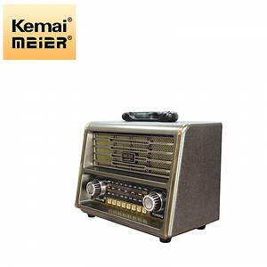 [Hot Item] M-2028bt Newest Retro Desktop Radio Vintage FM Am Sw Multi-Band Wooden Boxes Wireless Bt USB TF Speaker Portable Radio