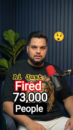 AI Just Fired 73,000 People & Nobody Is Talking About It #shorts