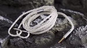 NICEHCK IcyMoon - Cable IEM de 16 núcleos OCC+Cables OFC chapados en Plata, Cable de Monitor SPC, Cables equilibrados con enchufe de 3.5/4.4 mm para bendición 2 EM6L ZS10 AS10 (3.5 mm con QDC)