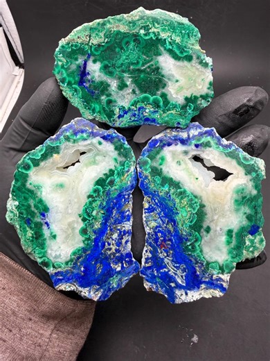 Bluebird Azurite Slabs – Arizona Malachite, Druzy Quartz Display Stones - Etsy
