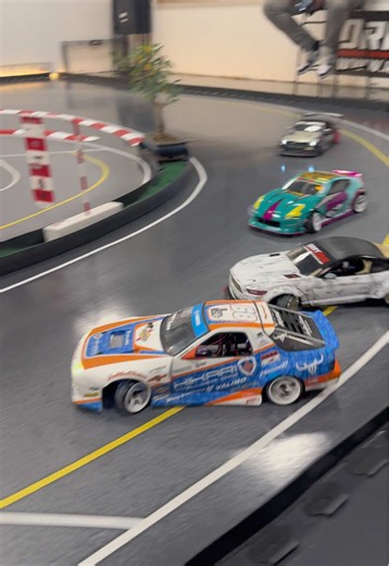 Dojo gang going sideways 😤🔥 #rc #drift #rcdrift #rcdriftdojo #rccars