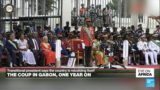 Eye on Africa - Gabon marks first anniversary of 'liberation coup'