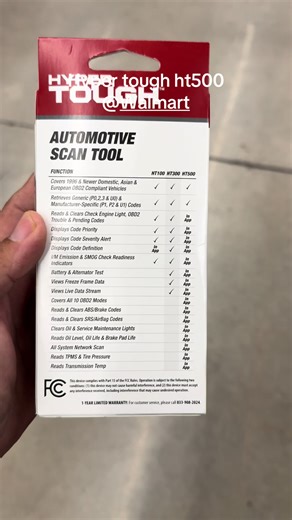 #robbthecarguy #moneymanweems best Bluetooth scanner for $50 | Hyper Tough Scanner