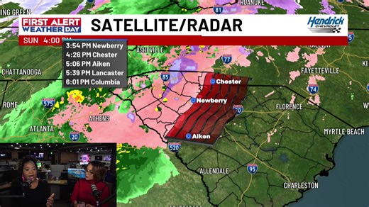 Judi Gatson and Von Gaskin are giving details on this weekend's winter storm | WIS TV