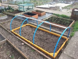 D I Y How To Make A Hoop House - Cold/Frame - NetCloche