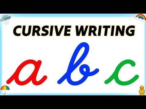 Cursive writing | Learn cursive writing | Cursive letter a-z | Small cursive writing #cursivewriting