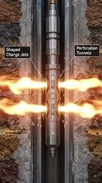 Well Perforation Process#oilfield #production