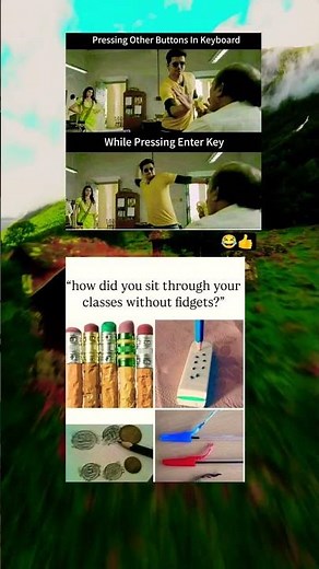 Pressing Enter Key😂👍 #memes #shorts