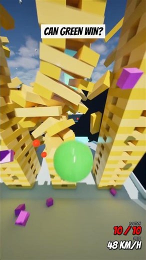 Can Green Win This Physics Race? 🏁 (Race #18)