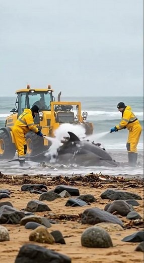🌊 Beach Cleanup Operation – Protecting Natural Beauty 🌿#BeachCleanup #OceanCleanup