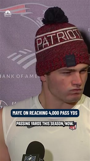 Drake Maye Achieves Over 4,000 Passing Yards