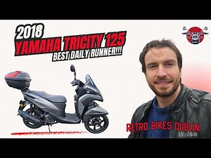 3 Wheels Better Than 2? 🌧️ 2018 Yamaha Tricity 125 Review & Start