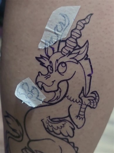 Discord, to embrace the chaos! #mlp #mylittlepony #discordmlp #discordmlptattoo #vexedvixenink