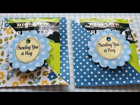 Quick & Easy Tea Pocket Cards | Mindless Crafting