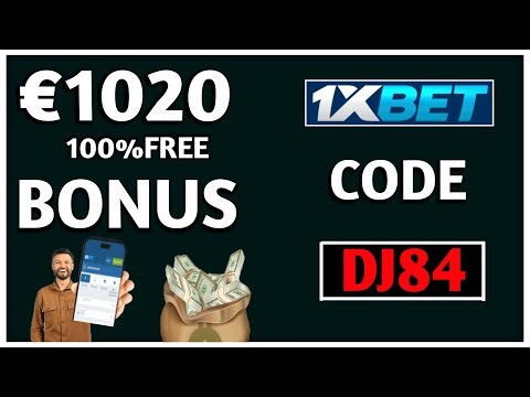 1xbet Promo Code 2025 - "DJ84" up to $1020 BONUS (1xbet bonus code)