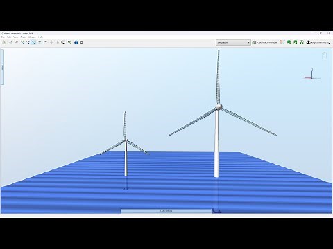 Offshore wind turbine resonance triggered by wave loads - Ashes