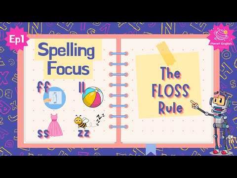 Ep1 - The FLOSS Rule (Double Consonants) | Spelling Focus for KS1
