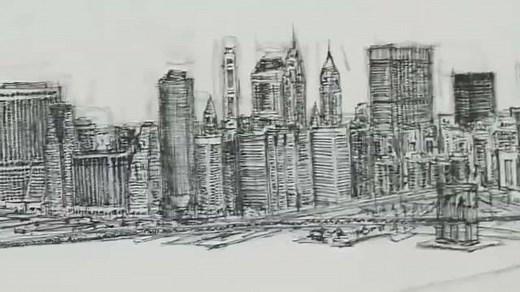 Autistic artist Stephen Wiltshire draws spellbinding 18ft picture of New York from memory... after a 20-minute helicopter ride over city | PositiveMed