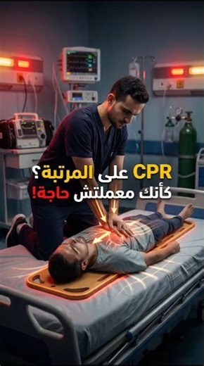 أخطر غلطة في الـ CPR على المرتبة؟ كأنك معملتش حاجة! ⚠️