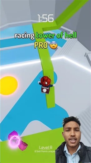 racing tower of hell pro 😨 #usa #roblox #shortvideos #trendingshorts #viaralshort