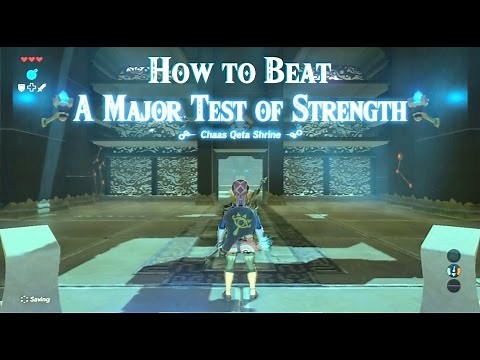 Zelda Breath of The Wild Guide: How to Beat a Major Test of Strength