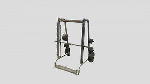 Smith Machine - Fitness Equipment - Download Free 3D model by Bruce (@blockie)