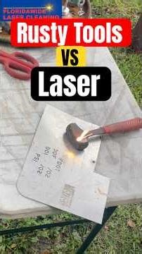 Rusty Tools vs Laser #laser #Rust