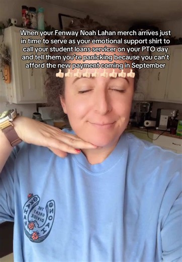 Your merch has impeccable timing @Noah Kahan @Kahan HQ #aidvantage #studentloans #studentloanforgiveness