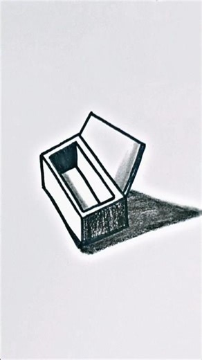 How to draw Box #drawing #box #shorts