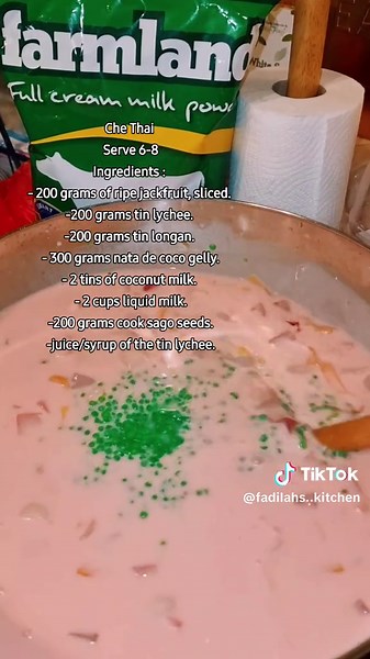 Delicious Che Thai Recipe with Jackfruit and Coconut