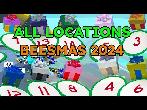 All Present Locations In Bee Swarm Simulator Beesmas 2024
