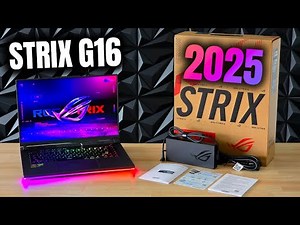 Asus ROG STRIX G16 (2025) UNBOXING - [Ryzen 9 9955HX3D + RTX 5070Ti - FASTEST CPU in a Laptop!]