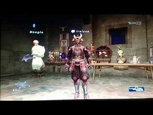 Final Fantasy XI FFXI SAM99WHM49 SAM Samurai Bastok Mog House Unkai +1 XBOX 360