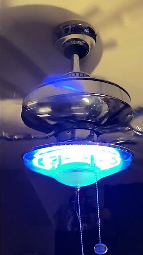 Startup of the Harbor Breeze Neon Ceiling Fan