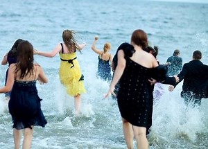 Improv Everywhere's Black Tie Beach Prank