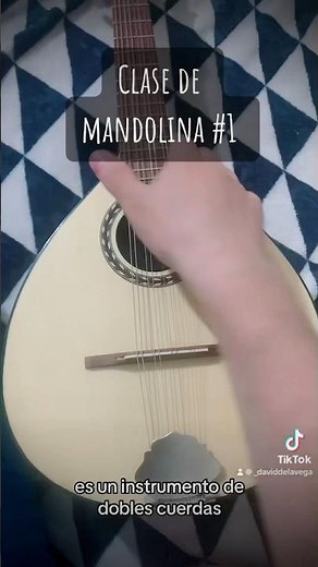 Learn mandolin from scratch, lesson #1