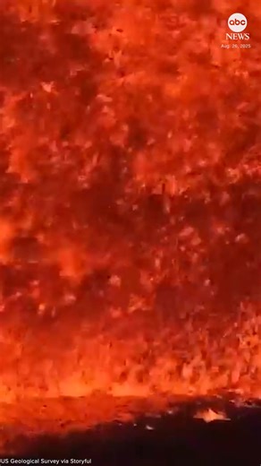 104K views · 2.3K reactions | Hawaii's Kilauea volcano sent a lava fountain over 1,000 feet into the air in its latest eruption. | ABC News | Facebook