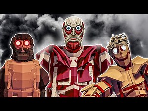 ATTACK ON TITAN BUT IT'S TABS | Totally Accurate Battle Simulator