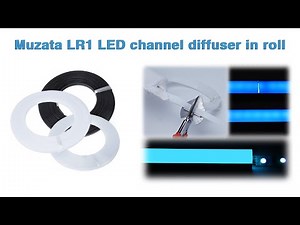 How to install LED Channel System - Muzata installation tutorial 2021