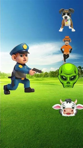 Head to Dog, Monkey, Alien, Cow - Funny dance magic vfx