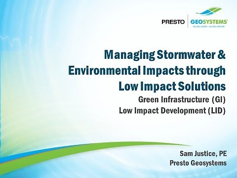 Managing Stormwater Through Green Infrastructure (GI) & Low Impact Development (LID) Solutions