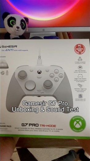 Is the GameSir G7 Pro Worth It? Unboxing + Sound Test #gamesirg7pro #gamesir #gamingcontroller