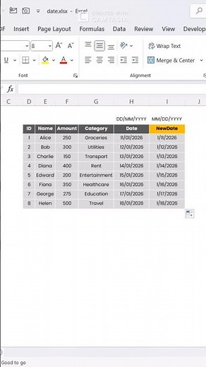 Excel Hack: Convert Text Dates to Real Dates