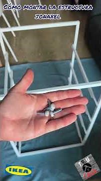 Do this to easily assemble the JONAXEL frame from Ikea #diy #ikea #tutorial